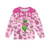 Girls Pants Set Kids Tee Shirt 2PCS Long Sleeve Cartoon Clothing Outfit