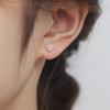 Серьги Tichiya из стерлингового серебра S925 с натуральным нефритом Хэтянь - Простые, универсальные и изысканные, новый стиль