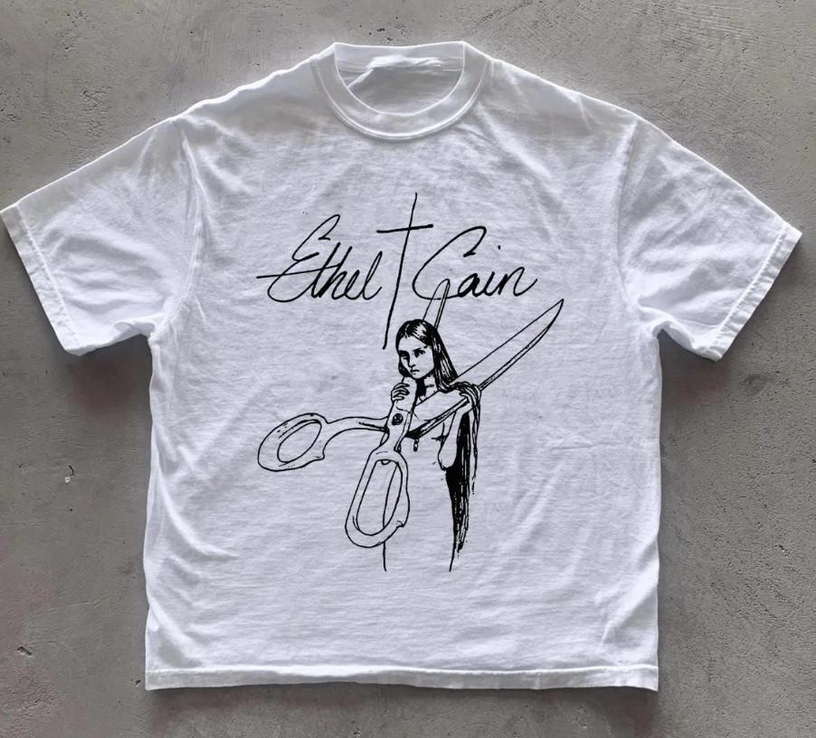 Унисекс футболка с коротким рукавом Ethel Cain Merch размер S5XL Унисекс футболка