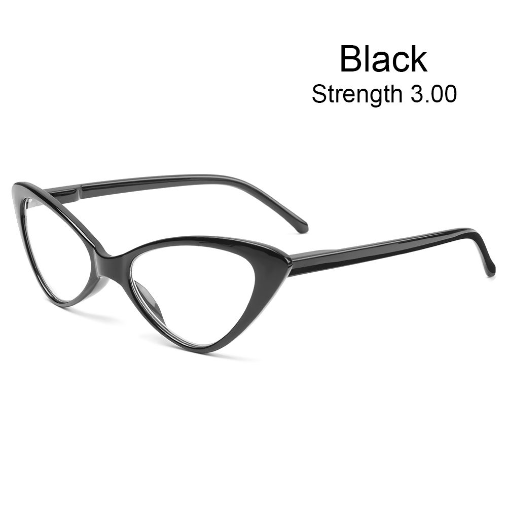Ультралегкие очки Кошачий глаз Очки для пресбиопии Увеличительные очки Прозрачные линзы Очки для чтения