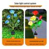 Solar LED Rose Flower Outdoor Light