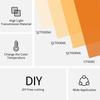 50x40см CTO Lighting Гели Фото Гелевые Фильтры Прозрачные Цветокоррекция Световые Листы для Фотографии Красная Голова Стробоскоп Вспышка