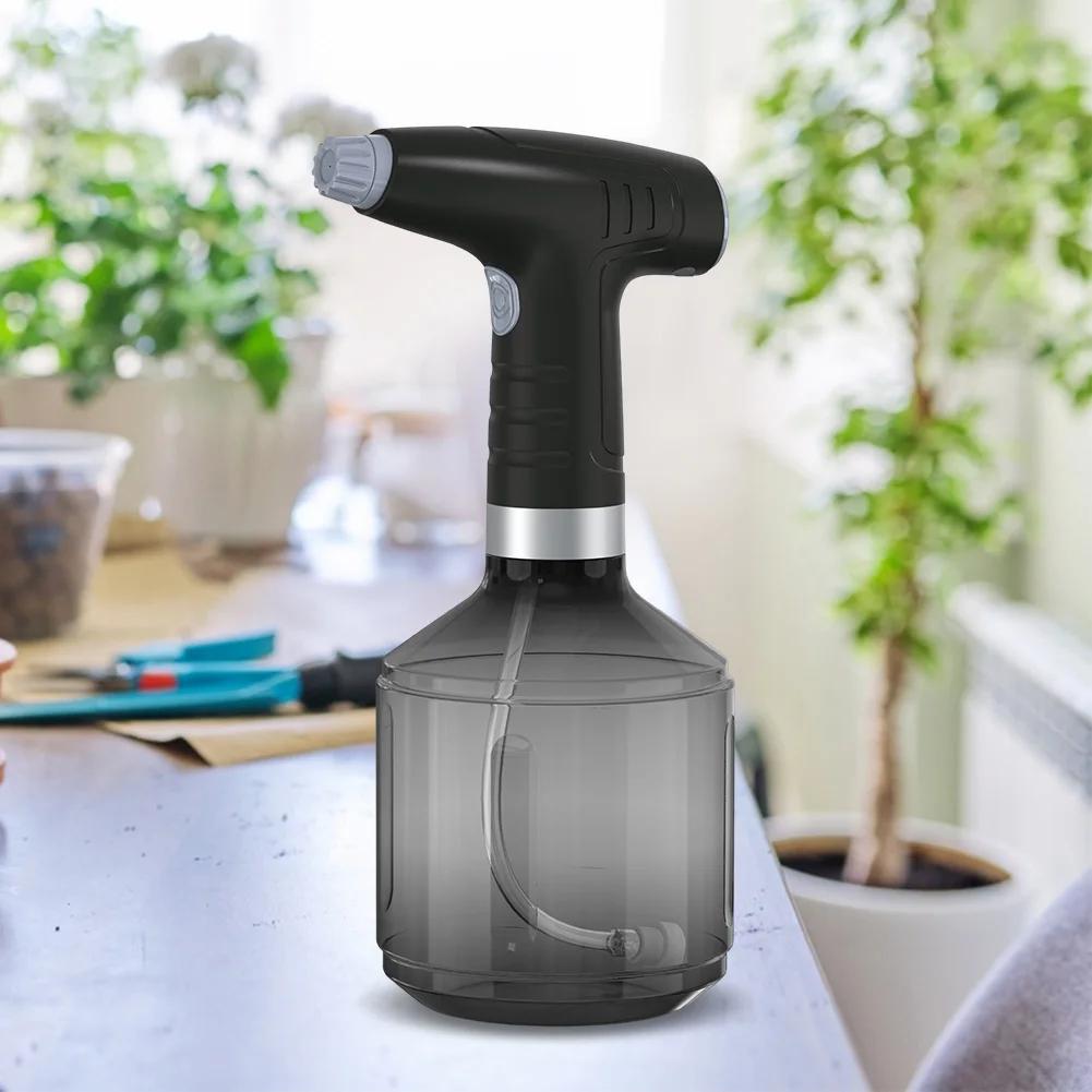 Электрический пульверизатор для растений 900 мл Автоматический полив Опрыскиватель туманом USB Электрический дезинфицирующий распылитель Машина для полива Растения Садовые инструменты