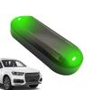 4pcs Solar Powered Dummy Car Alarm, Fake LED Flashing Car Alarm to Prevent Solar