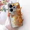 Чехол для ITEL A80 Силиконовый Чехол Милый Кот Модный Забавный Расписной Funda Для ITEL A671L A671LC Корпус Телефона