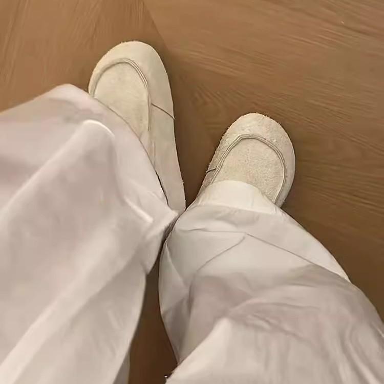 Small Man Increases Height 5cm Old Money Wind Thick-soled Half Slippers Women's Summer 2025 New Korean Version Bag Head Boken Shoes