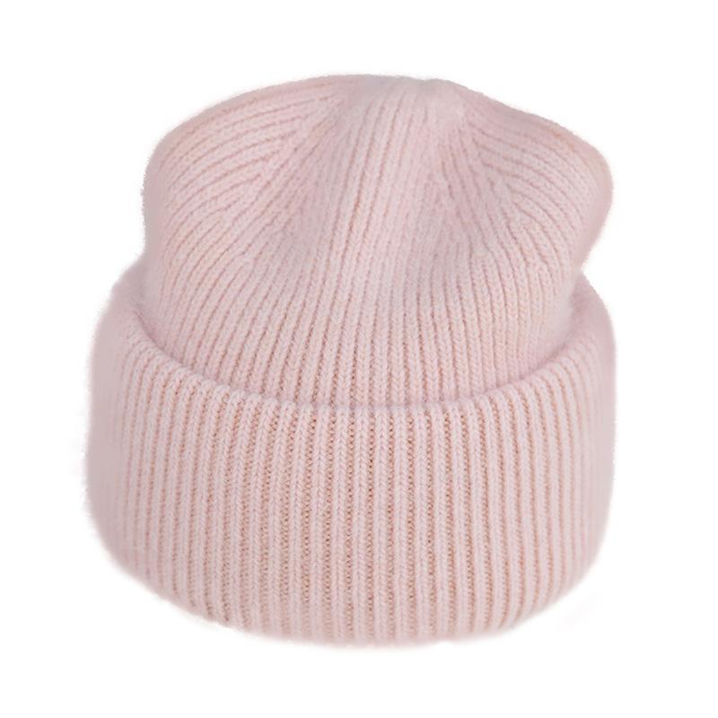Winter Hat Korean Rabbit Hair Pullover Hat Women Fashion Knitted Hat All Match Warm Knitted Hats