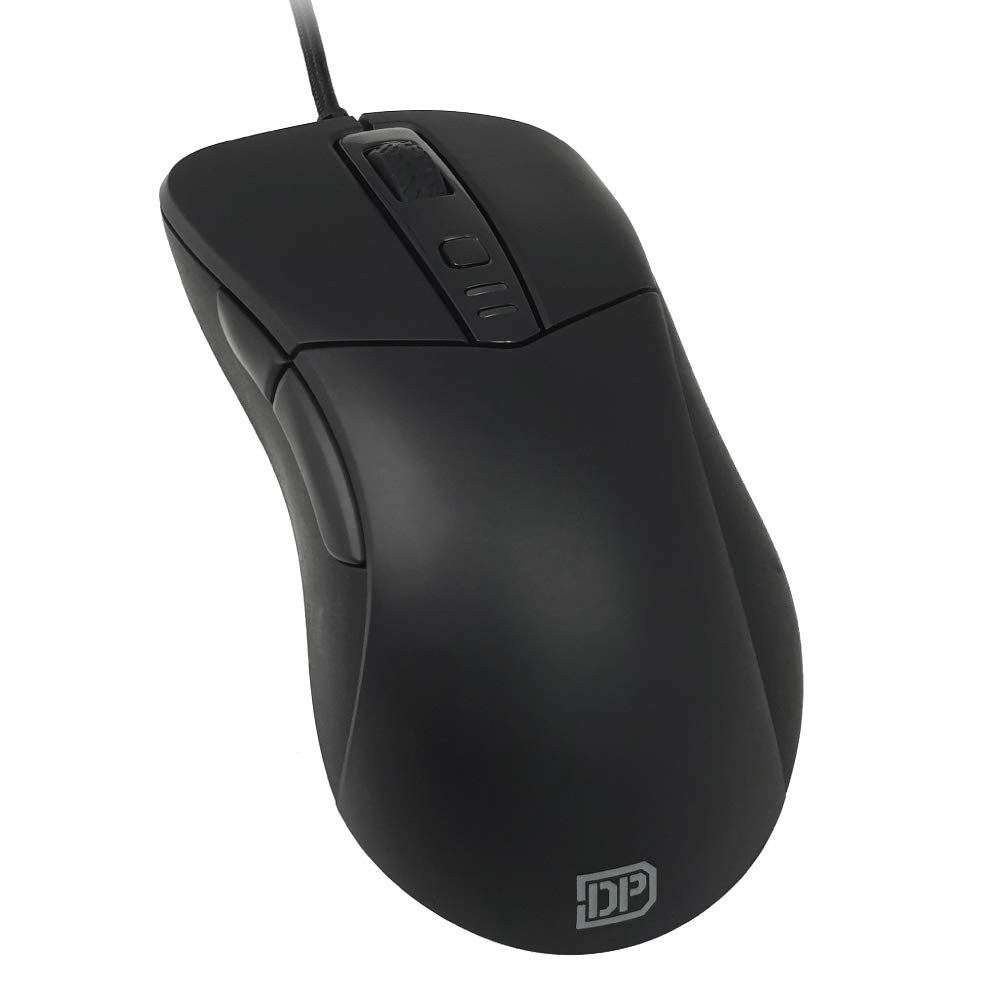 Игровая мышь SOLID DHARMAPOINT Тактическая мышь 39 Dry Sand Асимметричная черная DPTM39DS