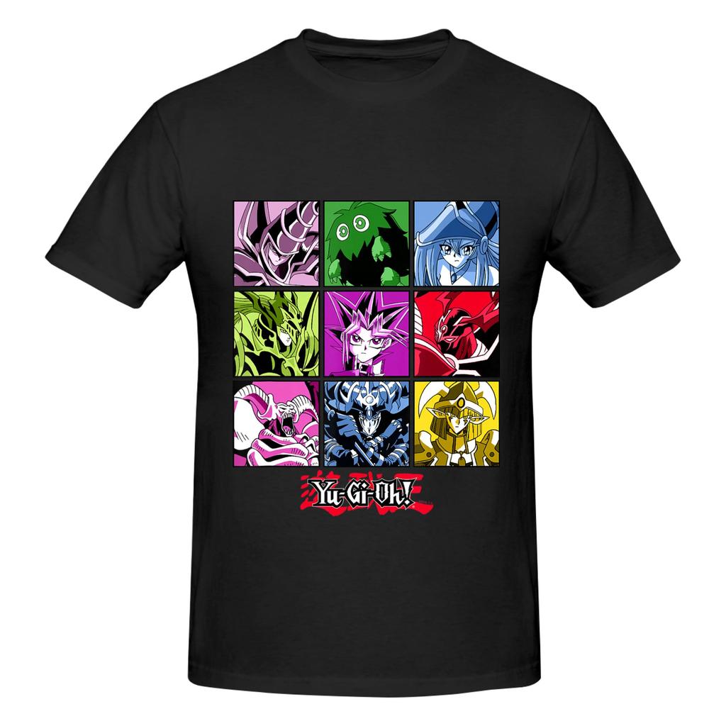 1 Piece Colorful Funny Graphic 100 Cotton Tshirt Yu Gi Tees Tops For Unisex