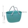 Портативная сумка-тоут для пикника, большая пластиковая корзина, моющаяся пляжная дорожная сумка, сумки для хранения