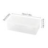 1Pc Transparent Pencil Case Sketch Plastic Pencil Case Storage Case Pencil Case Large Capacity Tool Box Card Makeup Storage Box