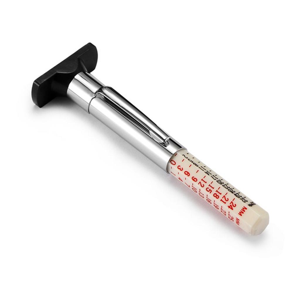 Цветокодированный цифровой двусторонний маркер для шин, линейка для шин, измеритель глубины протектора шин, измерительная ручка