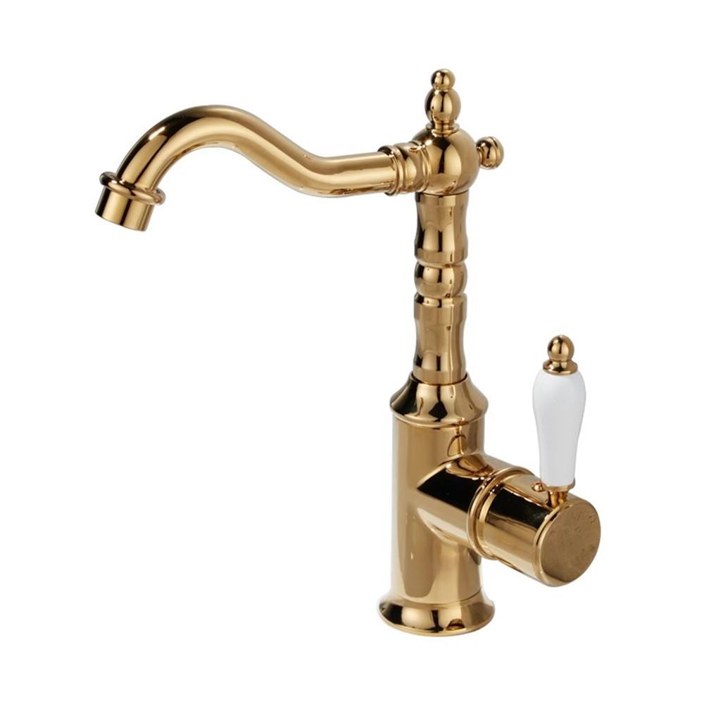 Старинный бронзовый смеситель для раковины Золотой смеситель для ванной Комнатный Черный кухонный смеситель Кран для раковины Горячий Холодный Хромированный кран для раковины Латунь