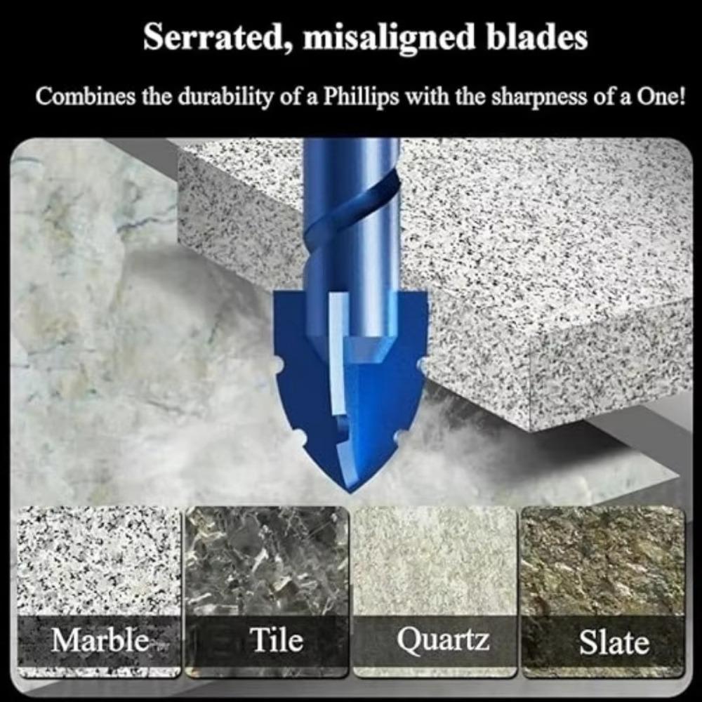 Спиральное сверло высокой твердости 6/8/10/12/14 мм, сверло для отверстий, новое треугольное сверло, сверлильный инструмент