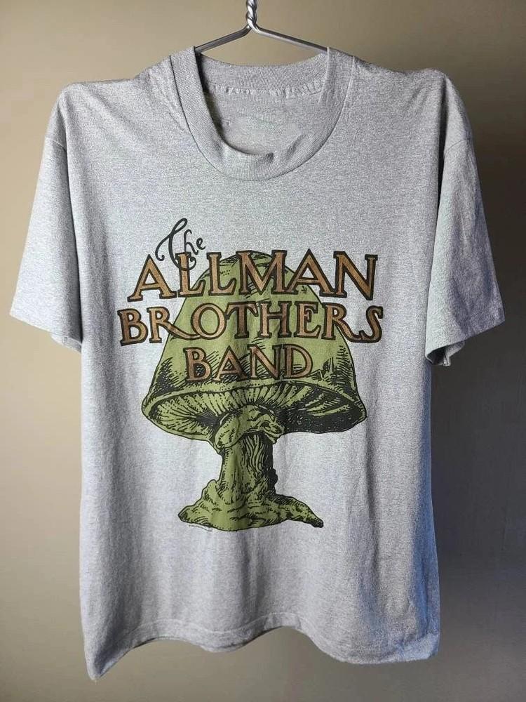 Vintage Style The Allman Brothers Band T-Shirt Sport Gray Unisex S-4XL Unisex T-Shirt