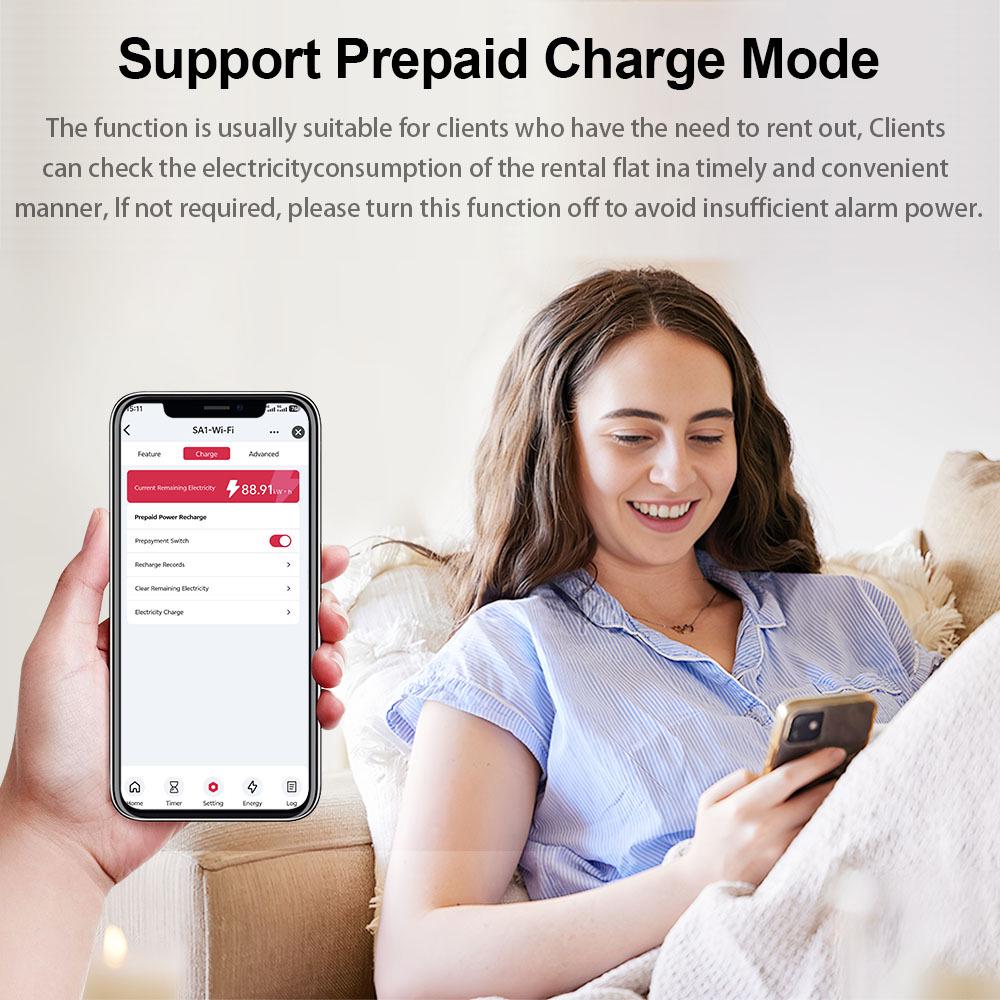 Tuya Smart WiFi Energy Meter: Real-time Household Power Consumption Monitor