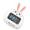 Digital Kitchen Timer Cute Bunny Magnetic   Easy   Clear Alarm Cooking Timer for Family School  