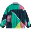Li Ning Sports Lifestyle Series Color Block молния воротник стойка удобная дышащая свободная ветровка унисекс верхняя одежда AFDUC05-2