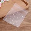 100pcs Baking Packaging Candy Bag Transparent Gift Bag Baking Supplies Cookie Bag Cookies Packing