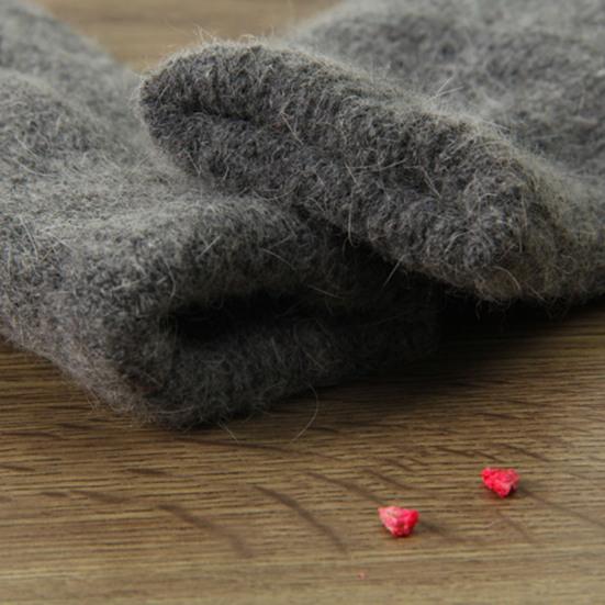 1 пара женских варежек, двухслойные, милые, эластичные, мягкие, утолщенные, холодостойкие, однотонные, осенне-зимние, перчатки для девочек для катания