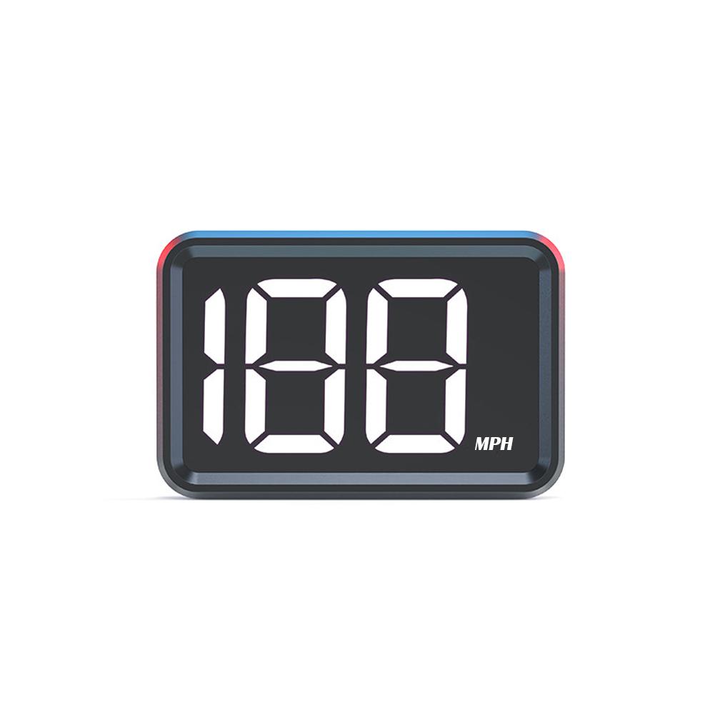 Автомобильный спидометр HUD Head Display Цифровой GPS-измеритель скорости KMH MPH Display для грузовика, мотоцикла, подключаемого и работающего, автозапчасти, аксессуары