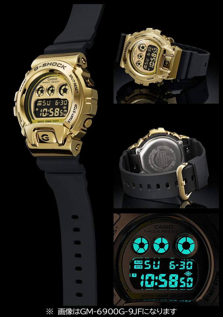 Часы с металлическим покрытием [Casio] G-Shock [] GM-6900G-9JF Мужские