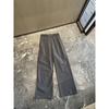 ALO Embroidered Loose Wide Leg Pants Women Casual Outdoor Sports Trousers Breathable