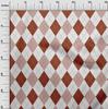 oneOone Хлопчатобумажная гибкая коричневая ткань в клетку Argyle Diy Одежда для квилтинга Ткань с принтом в ярдах 40 дюймов