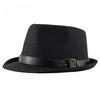 Spring and Summer New Men's Jazz Hat Retro Top Hat Women's Simple Light Plate Versatile Gentleman's Hat