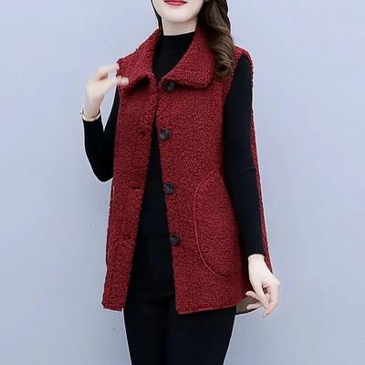 Осенне-зимний жилет, куртки, женская мода, жилет, женская утепленная верхняя одежда, теплое пальто без рукавов, топы, женское пальто