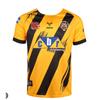 Регби 2025 Мужская и Женская Ньюкасл Тайгерс Спортивная одежда Англия Мода Футболка с коротким рукавом Свободная Дышащая Быстросохнущая