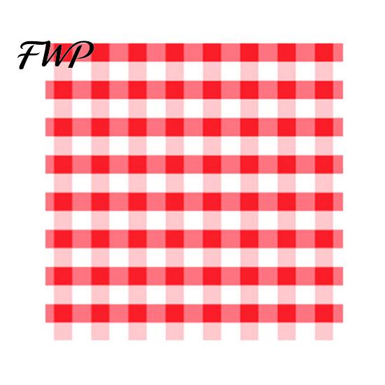 Oil-proof Table Cover Plaid Disposable Tablecloth Waterproof Checkered Picnic Outdoor for Camping Barbecue Parties Party