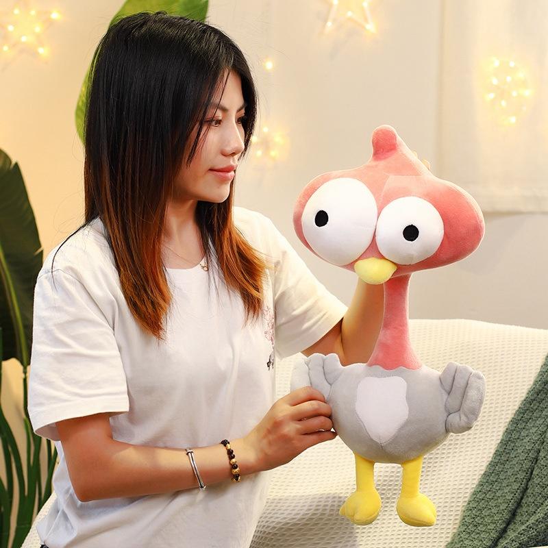 Adorable Stuffed Animal Figure Funny And Cute Ostrich Doll For Sleeping And Hugging