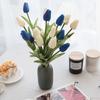 3 шт. искусственный цветок тюльпана Real Touch искусственный букет искусственный цветок для свадебного украшения домашняя композиция Цветы Декор