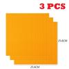 3PCS Classic Base Plates Blocks 32x32 32x16 Dots Building BasePlates Bricks Assembly City Road MOC Friends City Toys