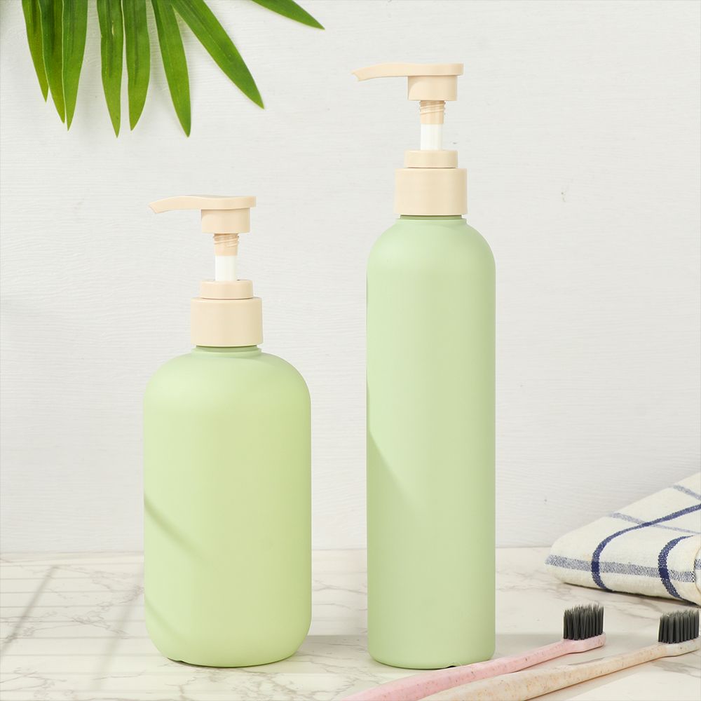 Rustproof Round Bottles Foaming Soap Dispenser for Liquid Lotion Shampoo Shower Gel Refillable