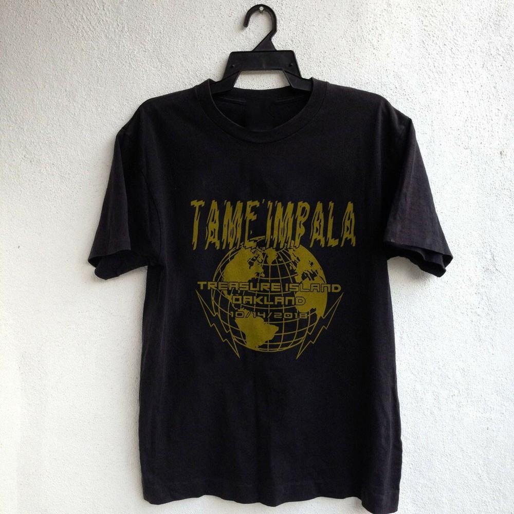 Tame ImpAala Остров Сокровищ Окленд 2018 Черные Мужские S-234XL Футболка D033 Унисекс Футболка