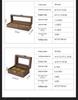 Retro Wood Grain Watch & Eyeglass Storage Box: Available In 3, 6, and 12 Slots