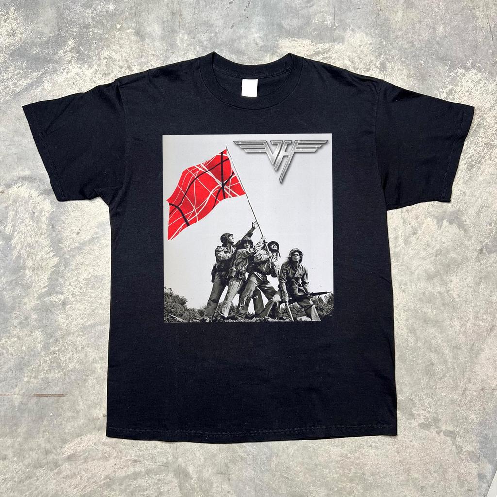 Van Halen Heavy Metal Hard Rock Music Black Unisex T-shirt Size S-5XL