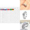 Versatile Fashion Women Luxury Engagement Wedding Rings For Lady Crystal Jewelry Accessories Gifts