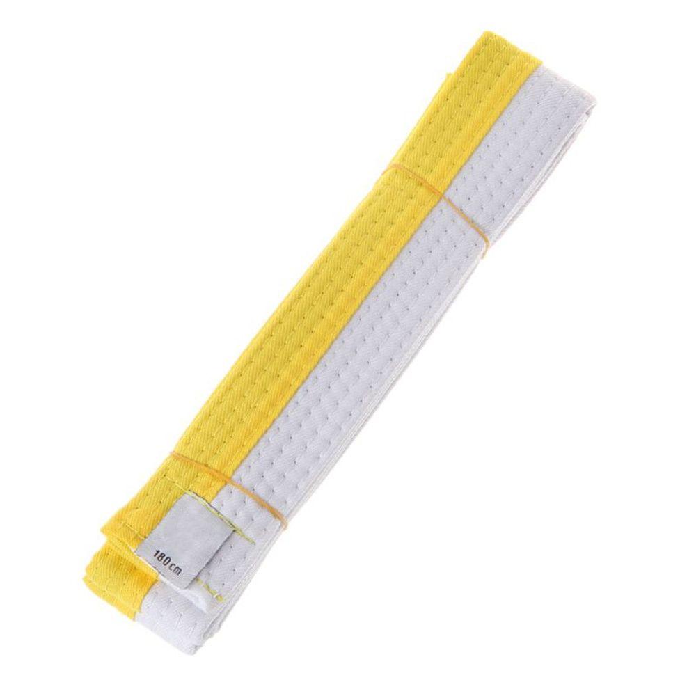Double Wrap Children Gift Adults Kids Karate Judo Sports Belt Taekwondo Belt Martial Arts Stripe
