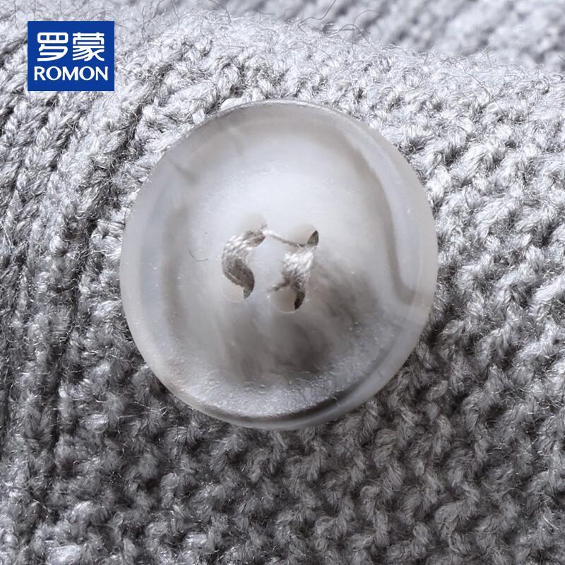 ROMON Мужской кардиган с шалевым воротником из смесовой кашемировой пряжи