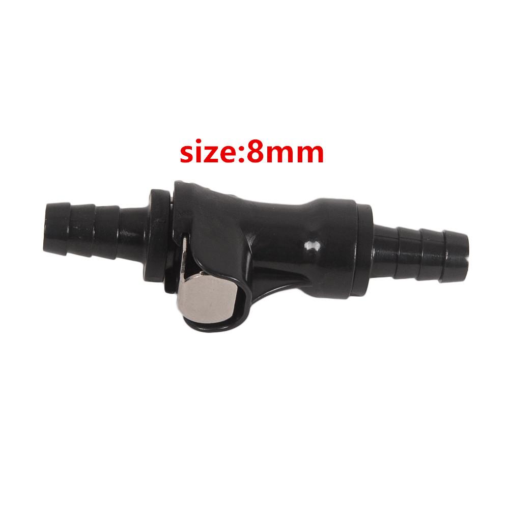 Fuel Coupler Petrol Hose Pipe Connector Shut-Off Valve Adapter 6mm/8mm Disconnect For Motorcycle ATV