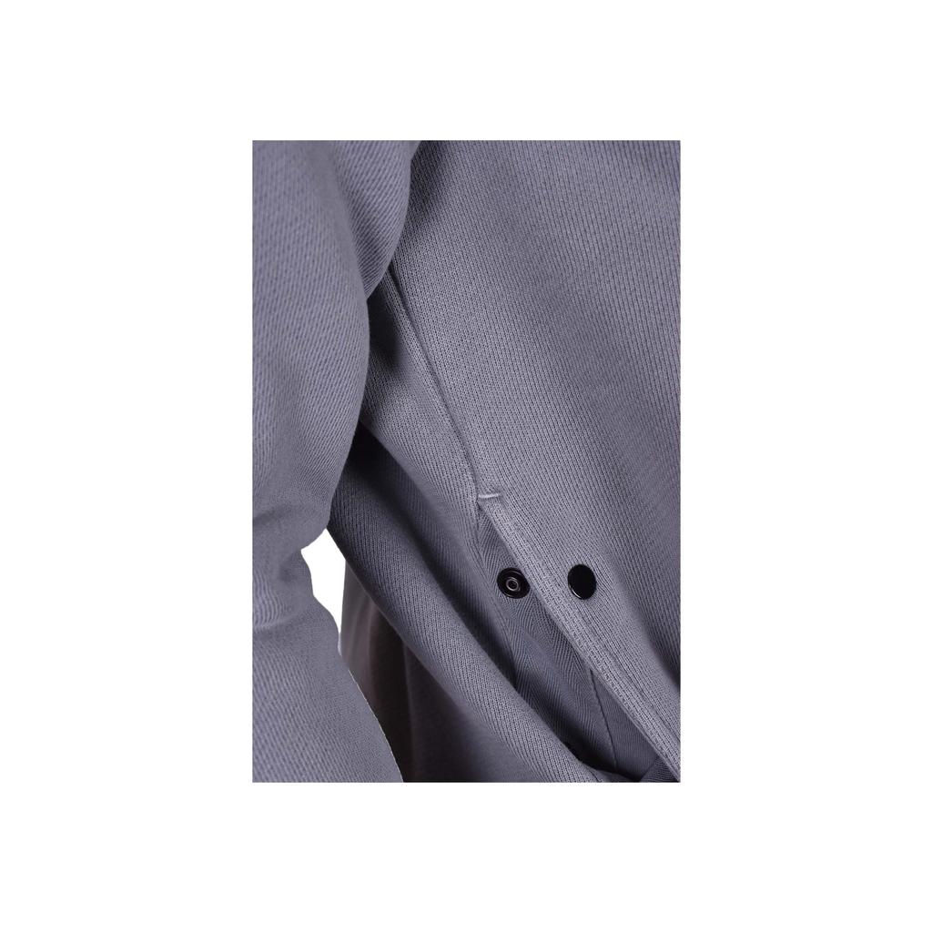 STONE ISLAND Лого Свитшот с круглым вырезом Мужской свитшот Серый 811561241-V0166