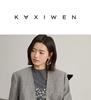Qianwen pearl piece collarless suit 2026 spring new retro three-dimensional cut herringbone texture wool jacket