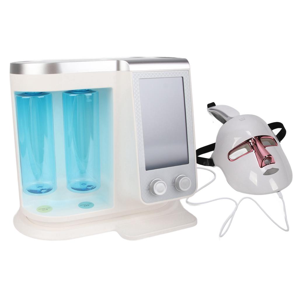 7 в 1 Водородно-кислородный аппарат для лица Очищение пор Улучшение эластичности Гидро-водяной кислородный аппарат