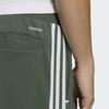 adidas Вязаные спортивные брюки Essentials с 3 полосками, мужские брюки, зеленые GP4918