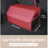 Большой складной ящик для хранения для Volkswagen Golf 4 5 7 VW ID3 ID4 ID.Buzz Polo Passat B6 Организатор багажника 1 шт. Искусственная кожа