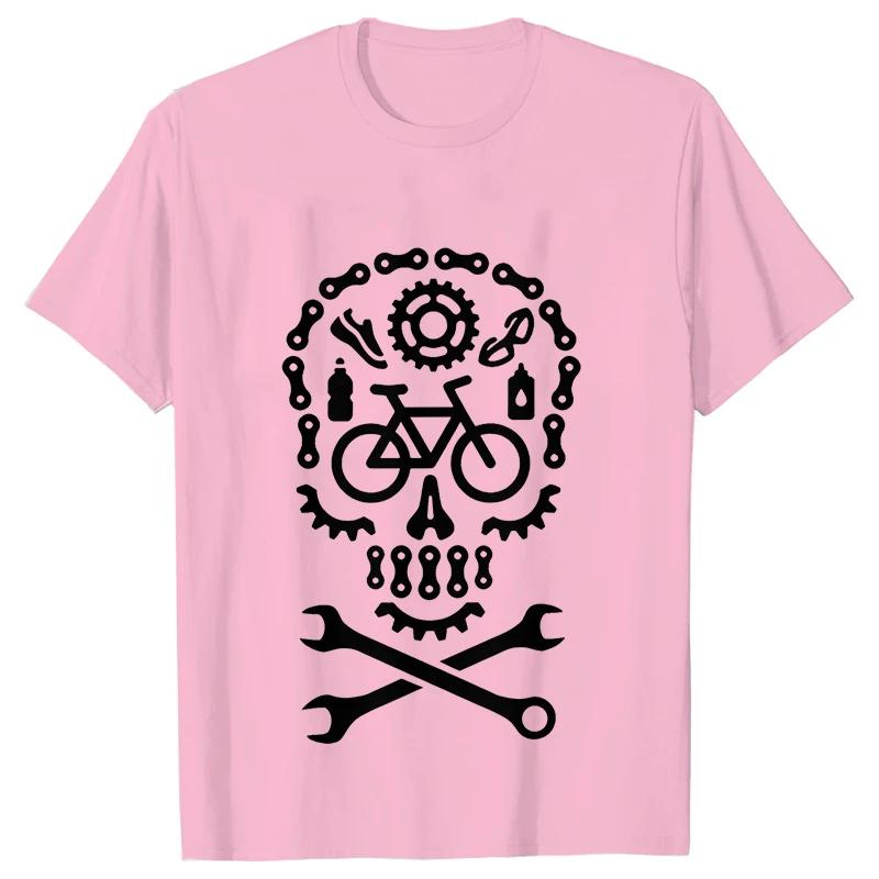 Mountain Bike Funny Unisex Graphic Fashion Men's Clothing Short Sleeve T Shirts O-Neck Harajuku Bicycle Cycling Men T-shirt