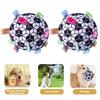 Pet Dog Plush Toy Ball Sound Interactive Dog Toy Plush Rattle Ball Pet Puppy Toy Ball Cute Relieve Boredom Shaking Cloth Ball